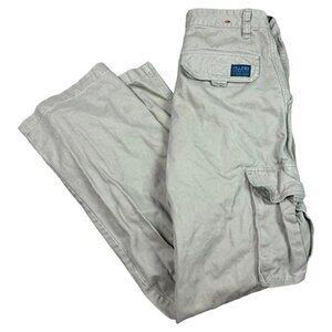 Vintage Y2K Plugg Surplus Khaki Cargo Pants Men's 31x32